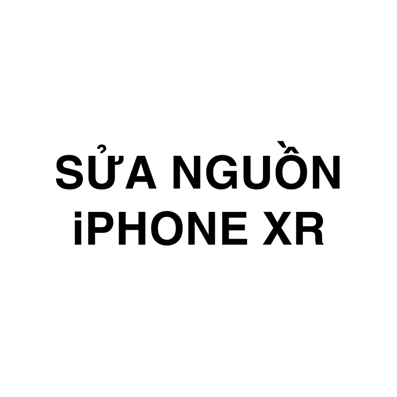 Sửa nguồn iPhone Xr