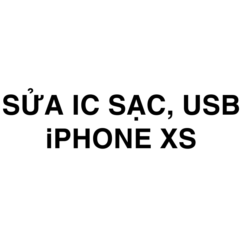 Sửa ic sạc, usb iPhone Xs