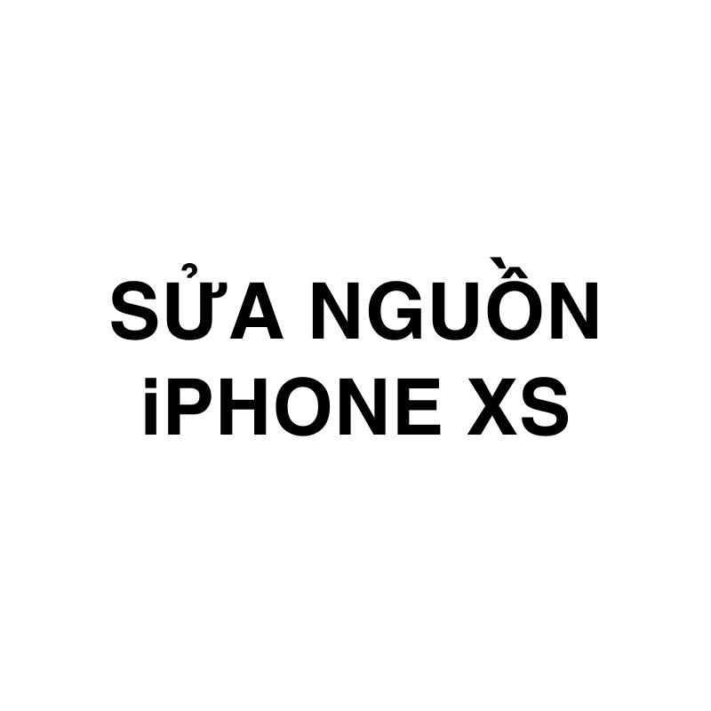 Sửa nguồn iPhone Xs
