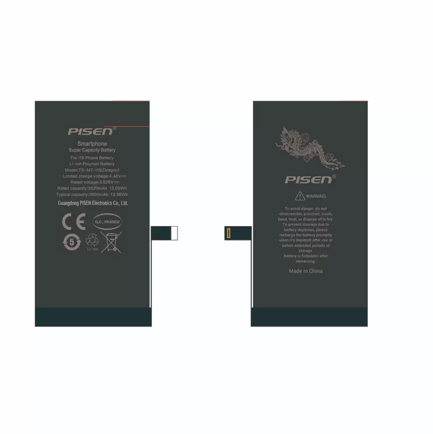 Pin Pisen Dung Lượng Cao iPhone 14 Pro Max
